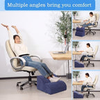 Foot Rest for Under Desk at Work.Multifunctional 3-Tier Foot Stool - Image 5
