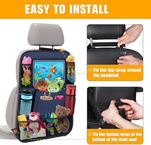 Backseat Car Organizer w/ 10 Storage Pockets - Image 6