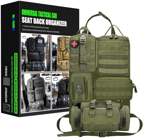 7 PACK Tactical Seat back organizer Truck organizer by AIAUTOAIEVAutoPart