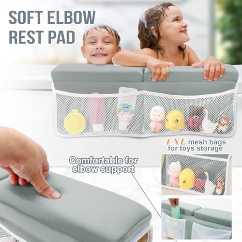 Bath Kneeler and Elbow Rest Pad Set, Thick and Quick Dry Kneeling Pad Support - Image 3