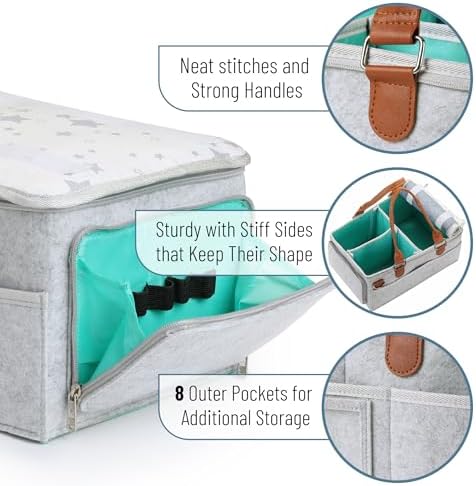 Mr. Pen- Baby Diaper Caddy Organizer - Image 4
