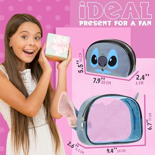 Disney Stitch Toiletry Bag Travel Makeup Storage Bag Vanity Bag Gift Idea - Image 3