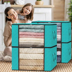 Fab totes 4 Pack Storage Bags for Clothes Blanket Storage Bins - Image 7