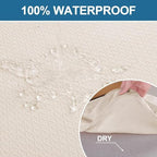 Smiry Waterproof Seat Covers for Dining Room Chairs - Image 3