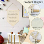 Christian Bible Verse Scripture Banner Flag Sign Pennant Wall Decor-Baby - Image 6