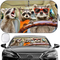 Car Windshield Sun Shade Foldable UV Reflector Front Window Animal Sunshade by Pleneal