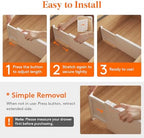 Lifewit 6" Tall Upgrade Drawer Dividers, Adjustable Deep Drawer Organizer - Image 3