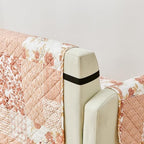 Great Bay Home Reversible Patchwork Recliner Cover - Image 4