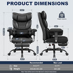 Misolant Big and Tall Office Chair - Image 3