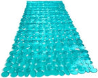 “Pebbles” Non-Slip Bathtub/Shower Mat 35"x16" Rectangular, Machine-Washable by TikeSmart
