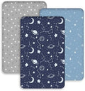 3 Pack Bedside Bassinet Sheets Girl & Boy 33" x 20" Rectangle by CivaruaKids