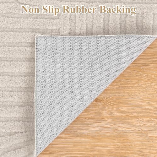 Pauwer 9x12 Area Rugs for Living Room, Modern Non Slip Washable Rug - Image 4