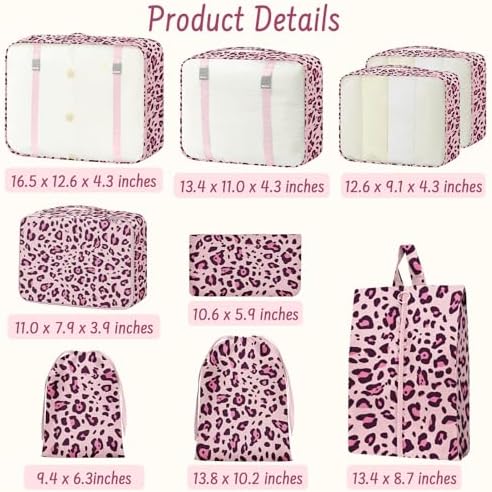 9 Set Packing Cubes for Travel Essentials - Image 2