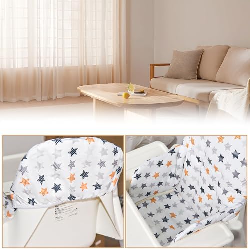 for IKEA High Chair Cushion, Cotton Non-Slip - Image 2