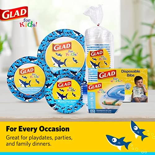 Glad for Kids Disposable Paper Bibs - Image 7