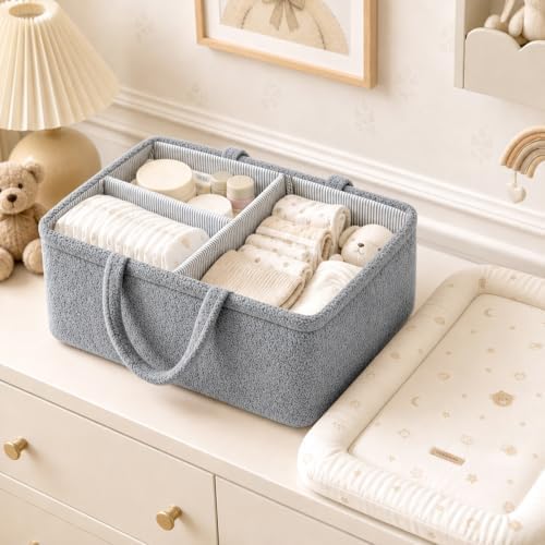 Baby Diaper Caddy Organizer, Portable Baby Essentials Organizer - Image 7