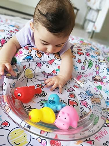 Waterproof High Chair Splat Mat – Machine Washable Floor & Table Protector - Image 3