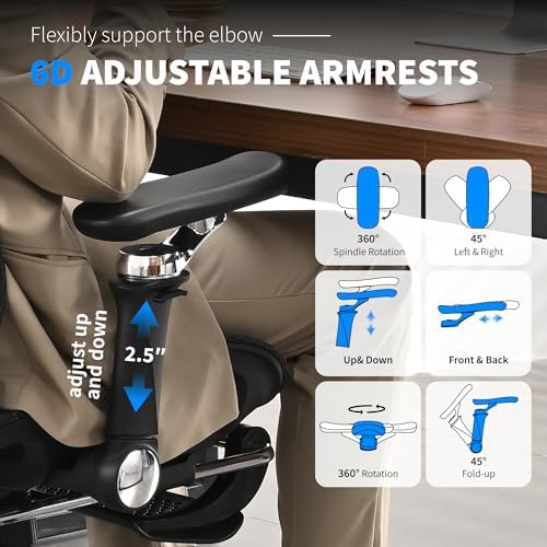 Mesh Ergonomic Office Chair - Image 6
