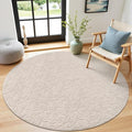 Vaukki Round Rug for Living Room by Vaukki