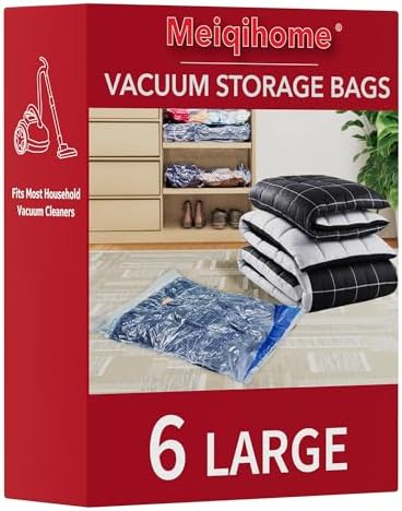 MEIQIHOME Vacuum Storage Bags, Space Saver Sealer Bags, Vacuum seal bags by MEIQIHOME