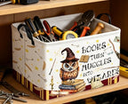 Rectangle Storage Basket with Handles, Collapsible Storage Bin, Books Box - Image 4