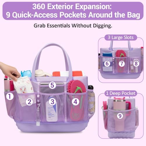 Nyton Organizer Insert for Original Large Bogg Bag Cover Beach Liner for XL - Image 5