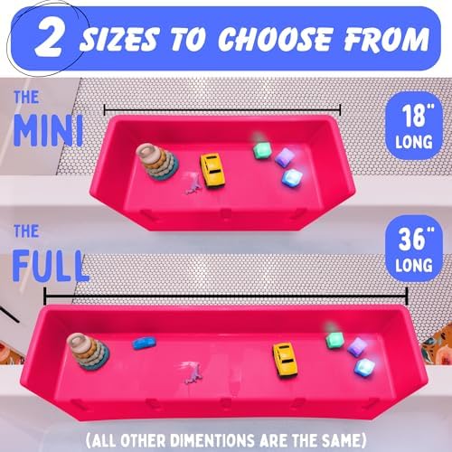 Tub Topper Mini Bathtub Splash Guard & Bath Shelf - Image 3