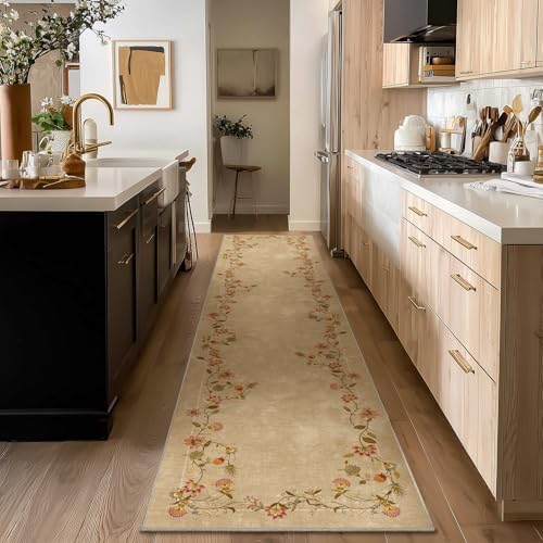 Washable Kitchen Rugs Runners for Hallways: 2x10 Carpet Runner Rug Non Slip - Image 2