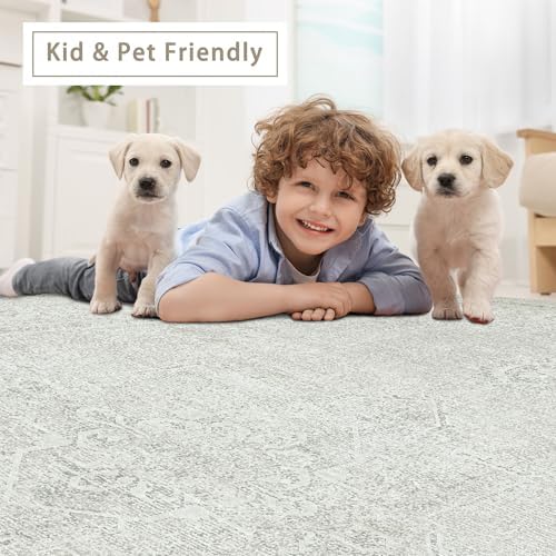6x9 Washable Area Rugs for Living Room, Dining Room - Image 6