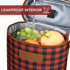 Tirrinia 2 Bottle Insulated Wine Tote Carrier Bag - Image 3