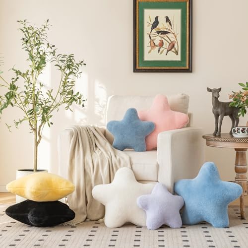 Star Pillow, Decorative Throw Pillow - Image 5