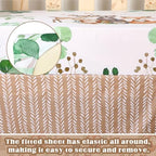 Hahafelt 3 Pcs Woodland Forest Animal Crib Bedding Set - Image 7