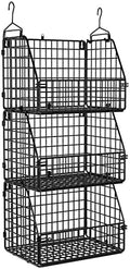 PUPPYCUTE Stackable Wire Storage Baskets by PUPPYCUTE