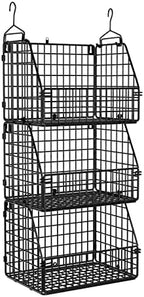 PUPPYCUTE Stackable Wire Storage Baskets by PUPPYCUTE