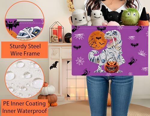 Large Halloween Themed Candy Gift Boo Basket - Image 3