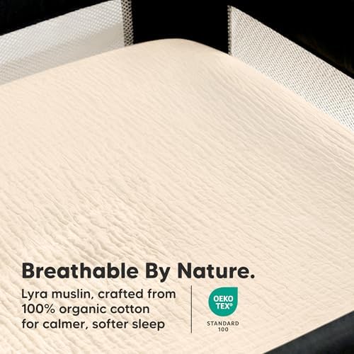 2-Pack Muslin Mini Crib Sheets for Boys, 38x26 Fitted Sheet - Image 4