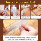 Drawer Dividers for Clothes, 3.15" High 11.34"-19.69" - Image 5