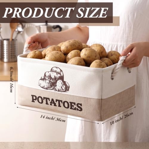 Marsui 2 Pcs Potato and Onion Storage Baskets - Image 2