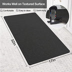 SONGZIMING Shower Mat Non Slip Without Suction Cups, 32x17 Inch, Bath Mat - Image 2
