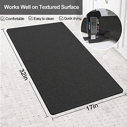 SONGZIMING Shower Mat Non Slip Without Suction Cups, 32x17 Inch, Bath Mat - Image 2