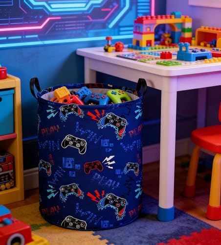 Game Laundry Basket Baby Hamper Dirty Clothes hamper Baby Nursery Hamper Gift - Image 6