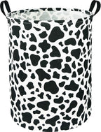 NTAOHAMPER Cow Laundry Basket, Collapsible Nursery Hamper, Waterproof Storage by NTAOHAMPER