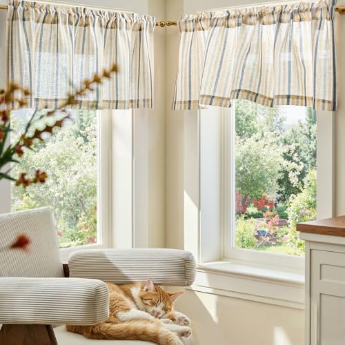 jinchan Linen Boxter Stripe Valances - Image 3