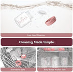 Breast Pump Bottle for Spectra, Breastmilk Storage for Fridge & Milk Cooler - Image 6