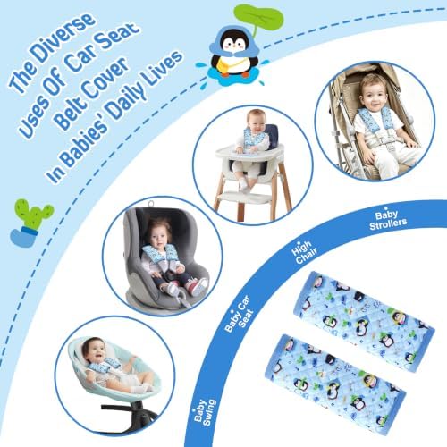 INFANZIA Soft Car Seat Strap Covers - Image 6