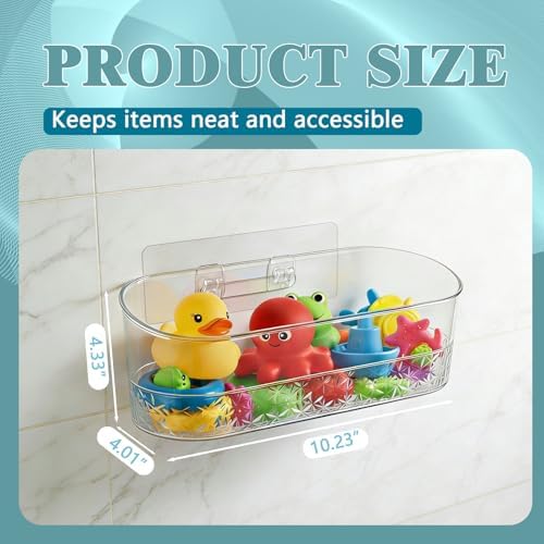 Bath Toy Storage Holder, Bathtub Organizer - Image 6