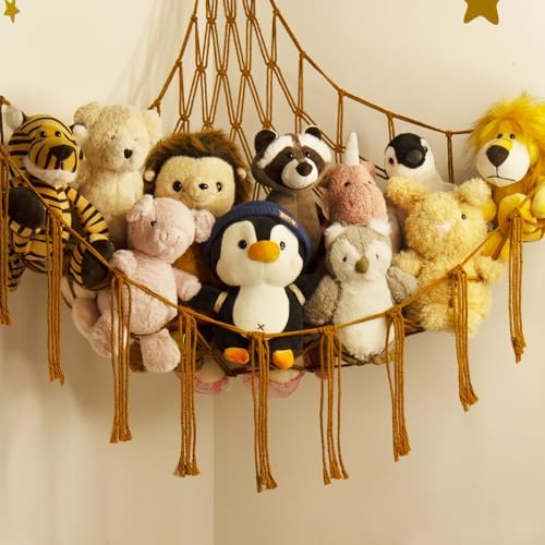 mirolam Stuffed Animal Hammock-Large Stuffed Animal Net - Image 2