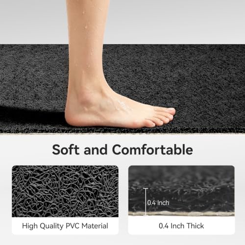 Asvin Soft Textured Bath, Tub Mat, 47x16 Inch, Phthalate Free, Non Slip Comfort - Image 5