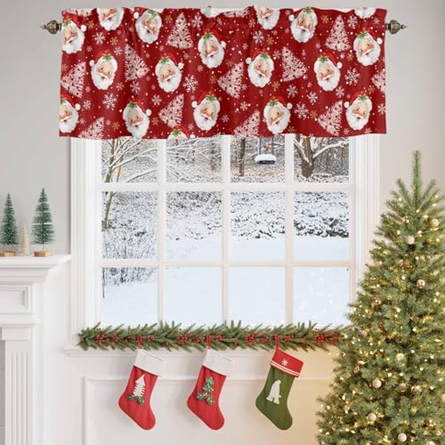 Vandarllin Christmas Kitchen Curtains Valances - Image 4