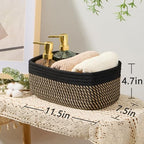 MiniArk Small Storage Baskets for Organizing | Closet Organizer Bins | Shelf - Image 3